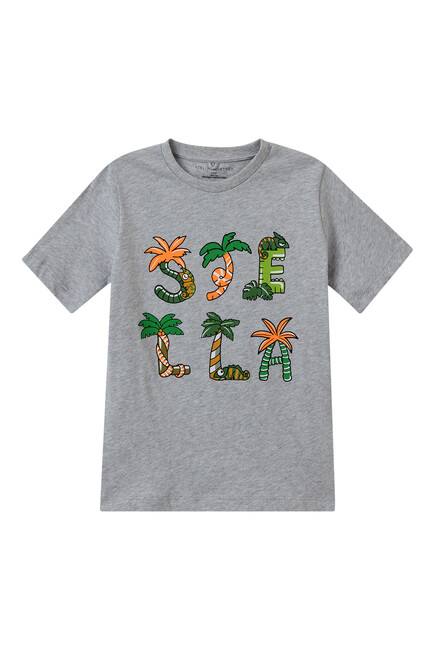 Palm Tree Cotton T-Shirt